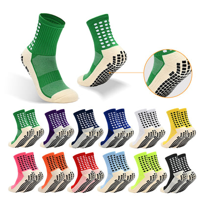 Mid-Tube Dot Football Socks