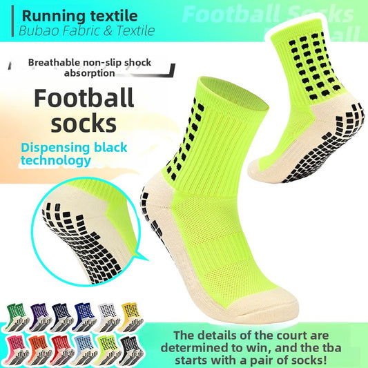 Mid-Tube Dot Football Socks