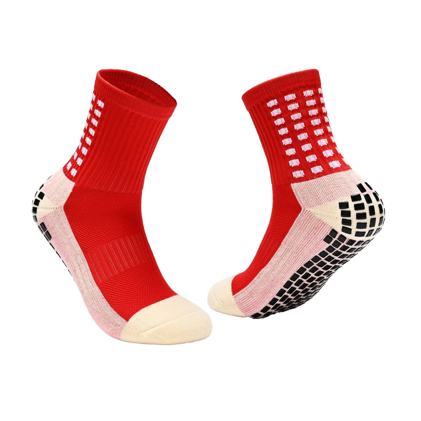 Mid-Tube Dot Football Socks